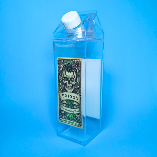 Botella cartón de leche "Poison"