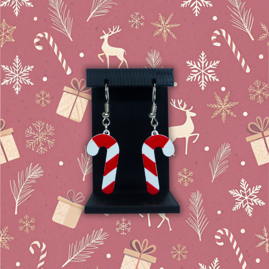 Pendientes 3D "Sweet christmas"