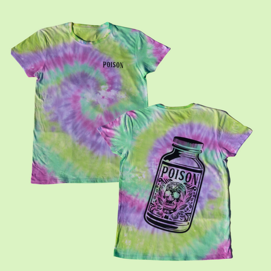Camiseta Tie-Dye "Poison"