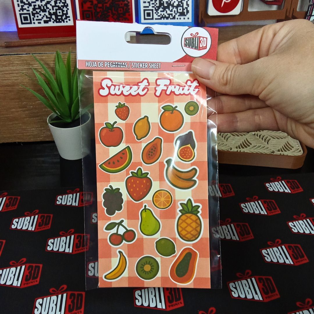 Hoja de Pegatinas varios diseños