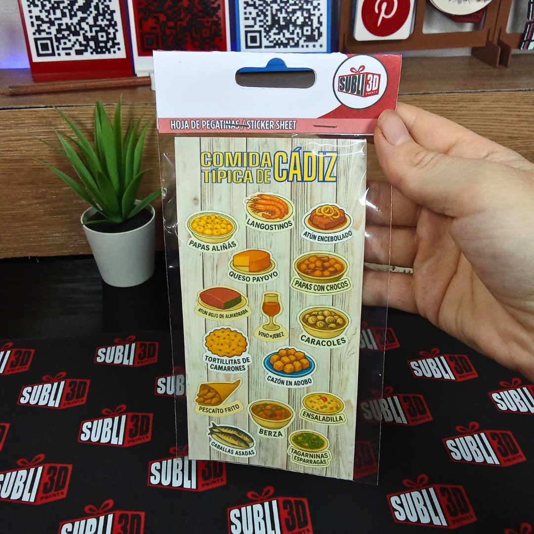 Hoja de Pegatinas varios diseños