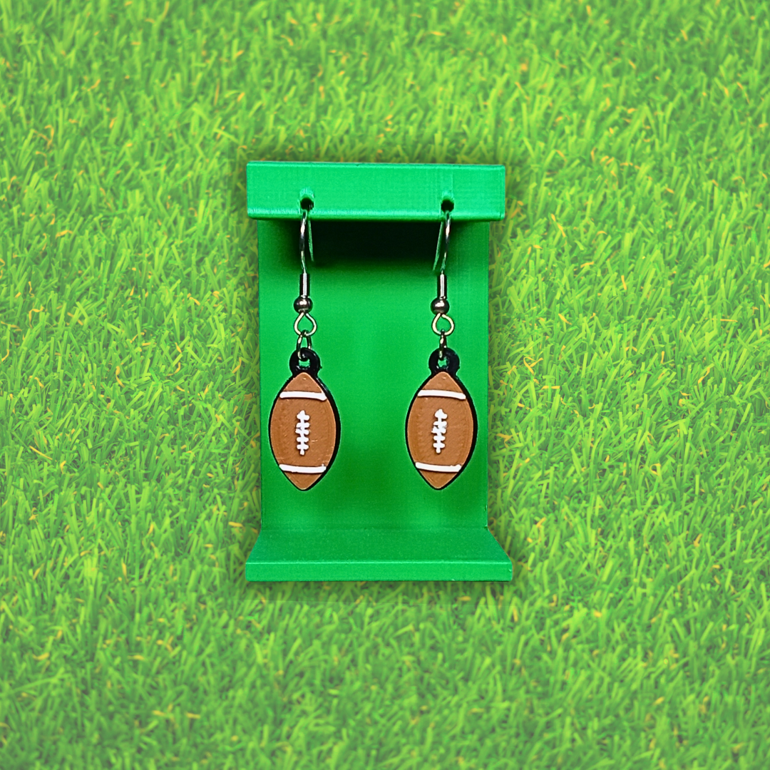 Pendientes "Pelota Rugby"