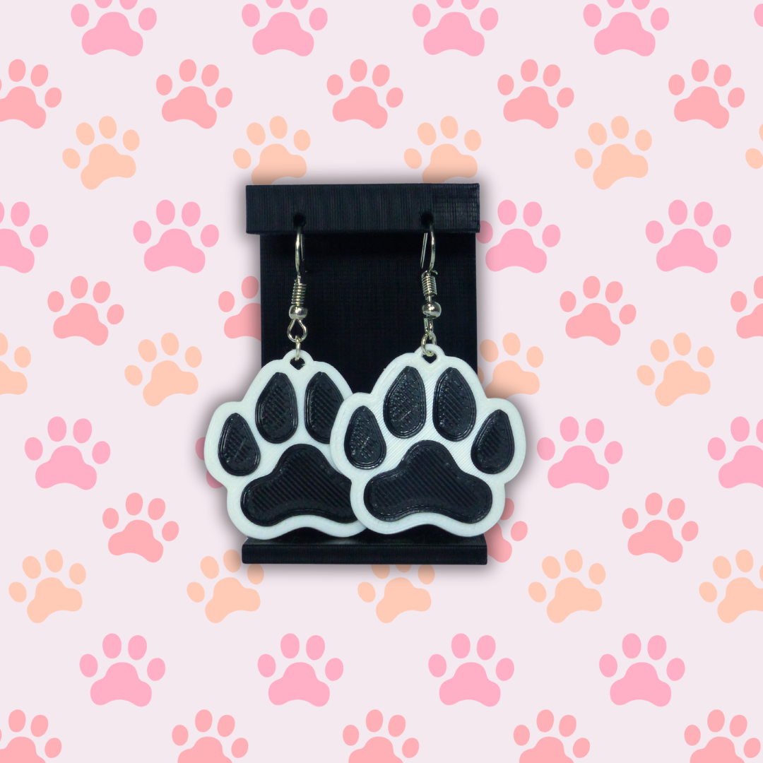 Pendientes "Huella de mascota" varios diseños