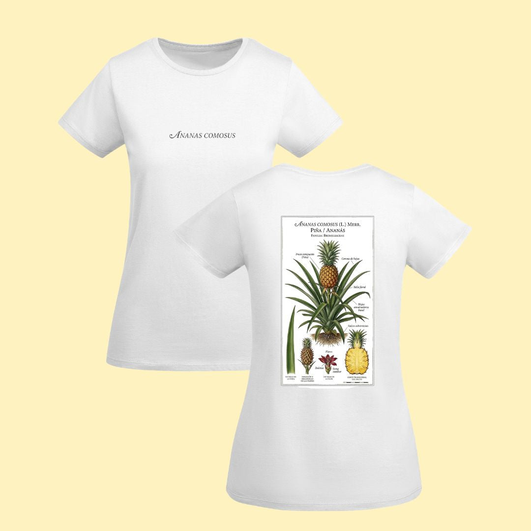 Camiseta algodón orgánico "Piña"