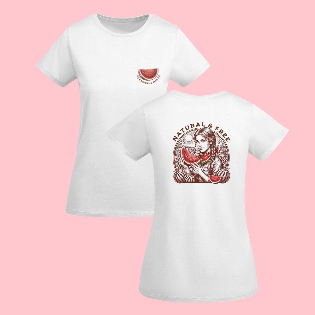 Camiseta algodón orgánico "Sandía"