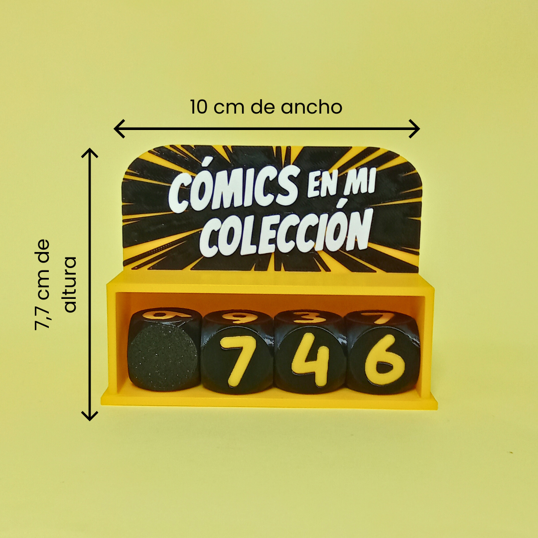 Contador de Cómics en mi Colección
