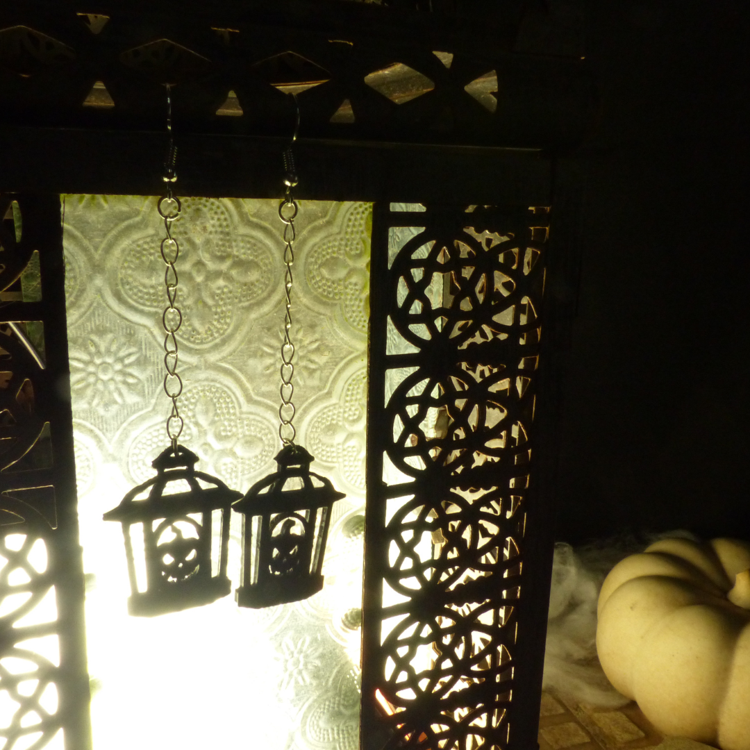 Pendientes "Jack's lantern"