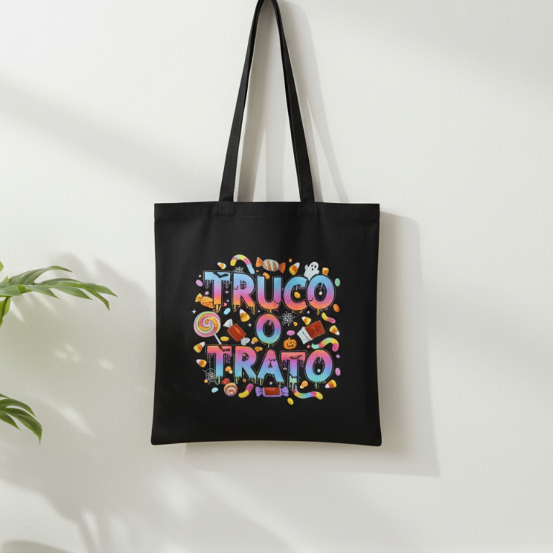 Bolsa de tela "Truco o Trato"