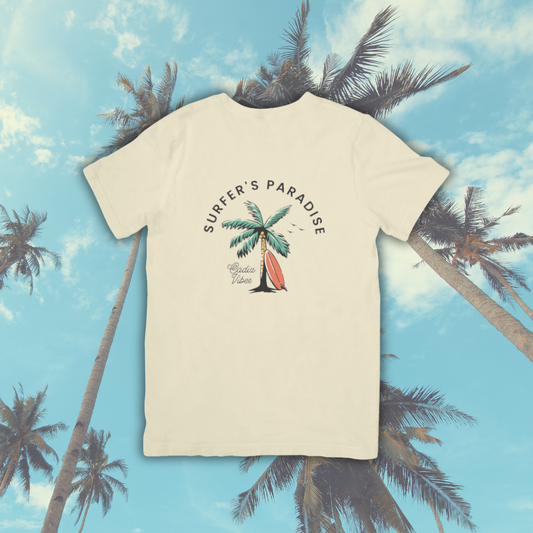 Camiseta "Surfer's Paradise Cádiz Vibes"