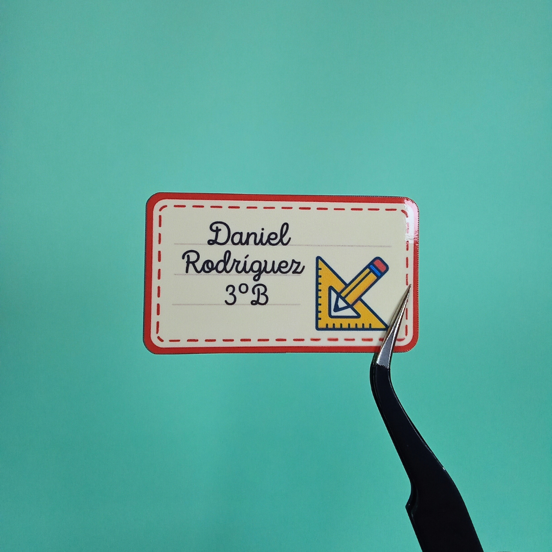 Pegatinas Escolares Personalizadas