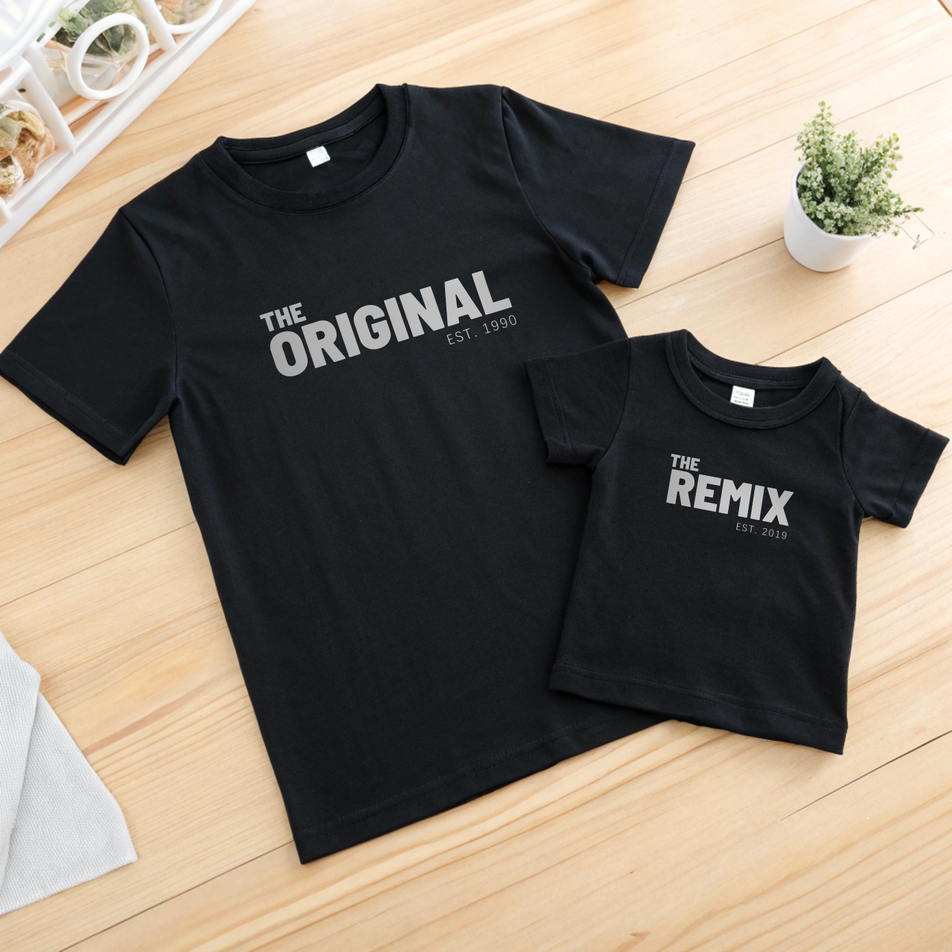 Pack camisetas "The Original" y "The Remix"