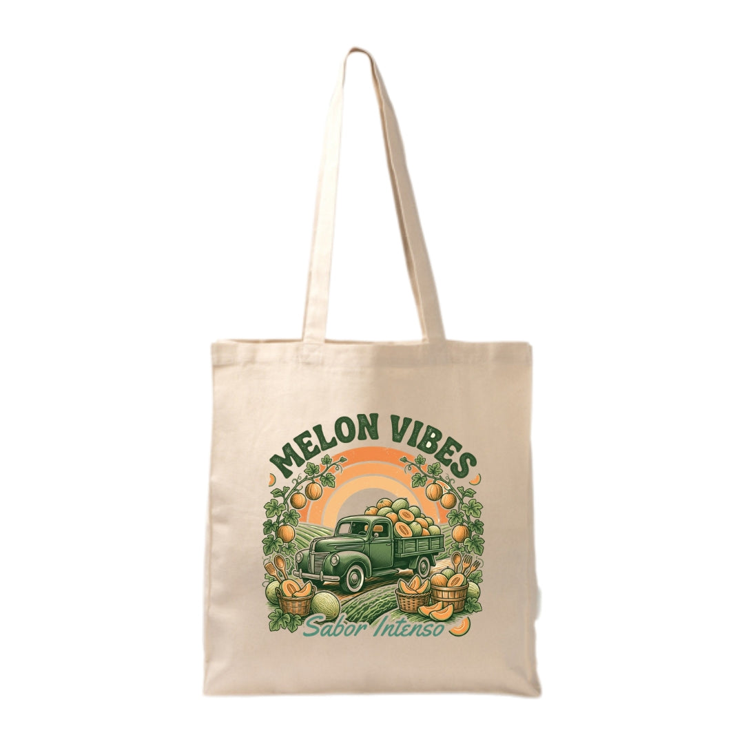 Bolsa de tela "Melón" algodón orgánico