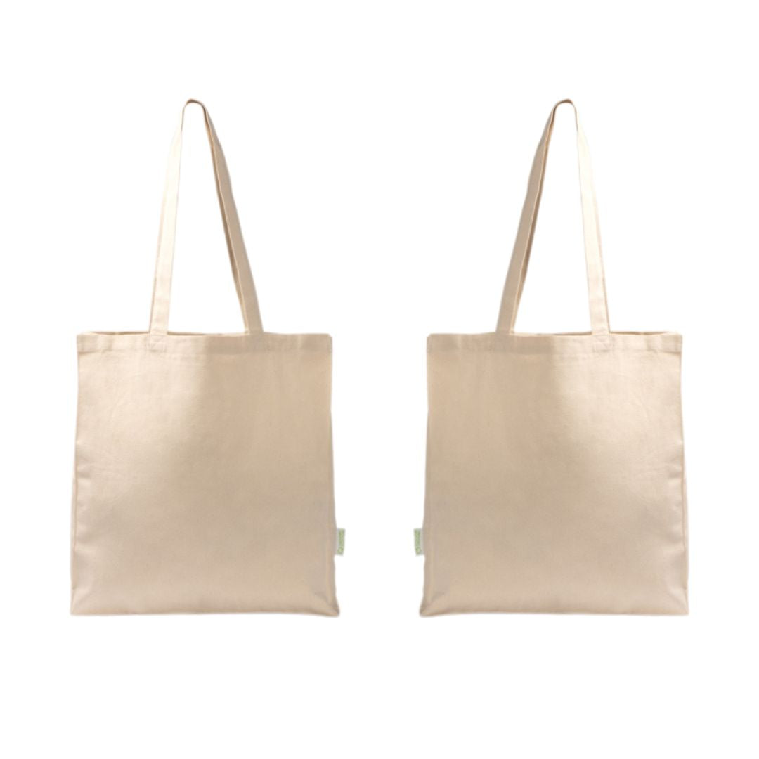Bolsa de tela algodón orgánico personalizada
