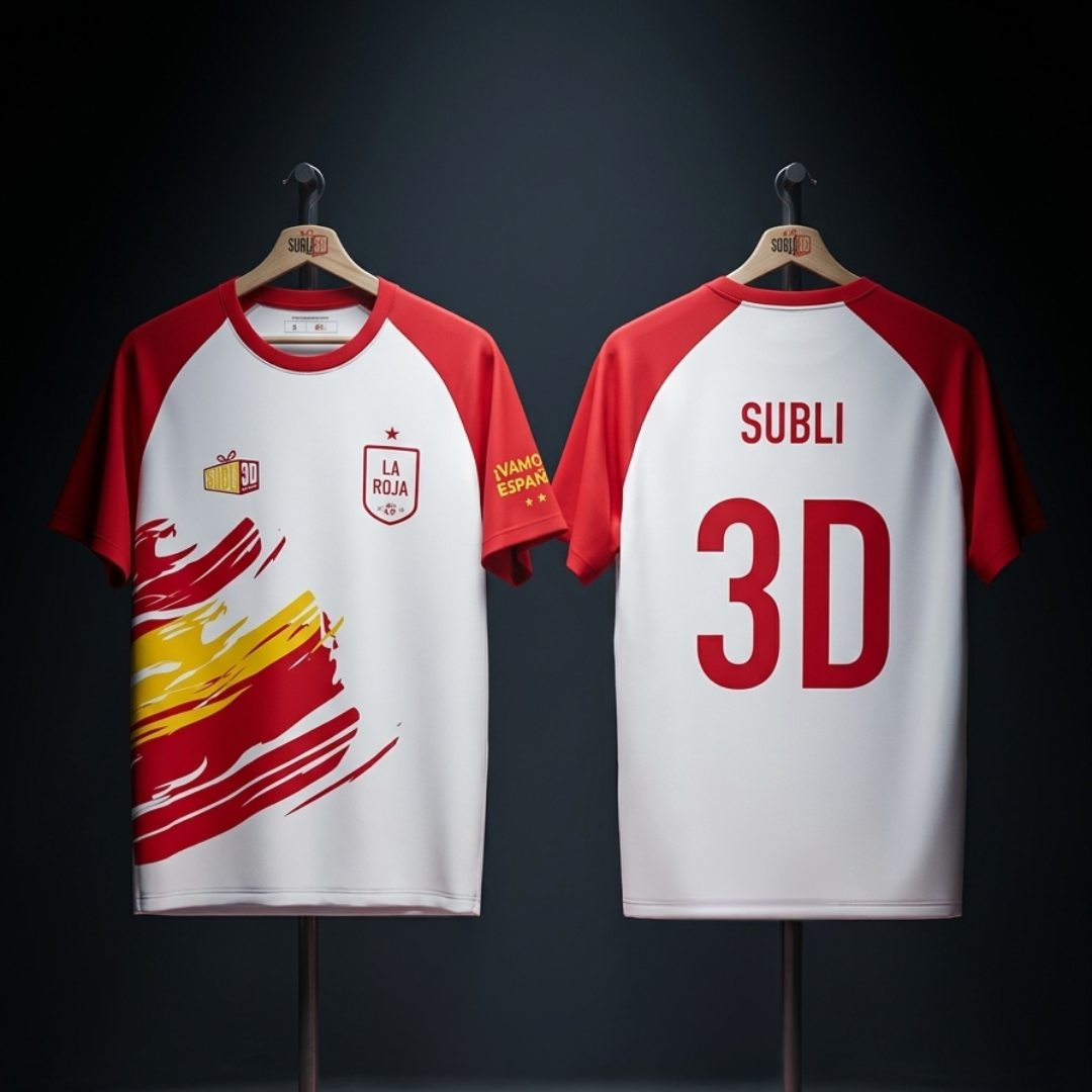 Camiseta Mundial España personalizada
