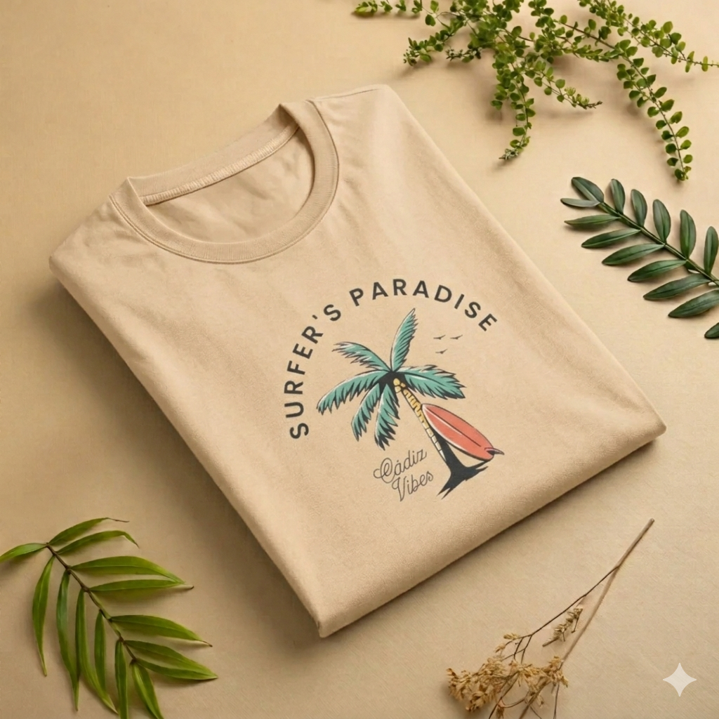 Camiseta "Surfer's Paradise Cádiz Vibes"