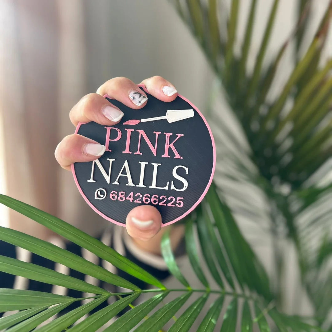 Disco expositor uñas 3D personalizado - Product Image