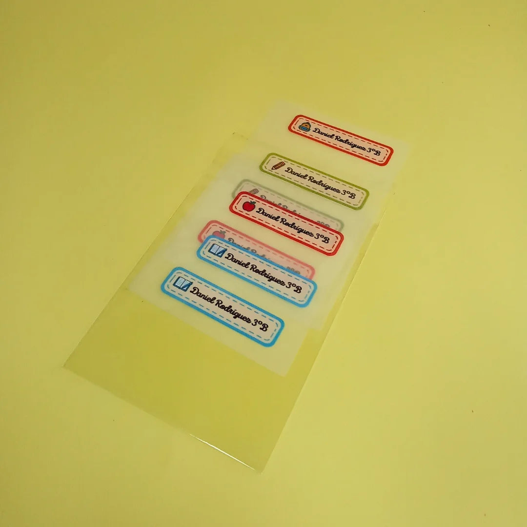 Etiquetas Escolares Personalizadas para la ropa - Product Image