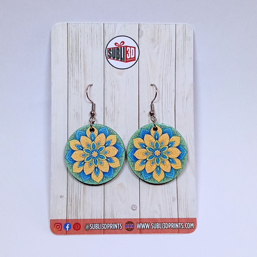 Pendientes "Circle Mandala" varios diseños