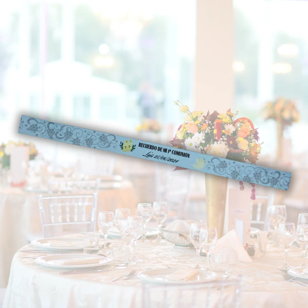 Pulseras de tela personalizadas Mi Primera Comunión - Product Image