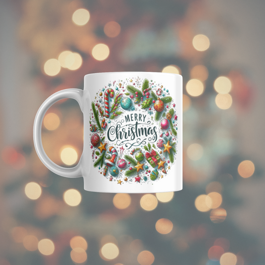 Taza "Merry Christmas" varios diseños