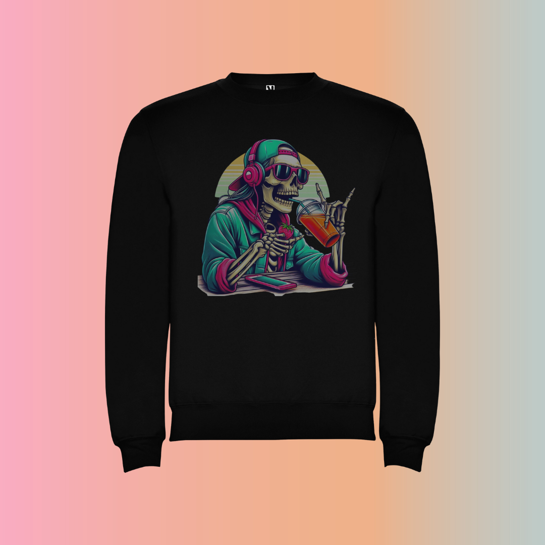 Sudadera Clasica Colección "Skeleton swag" varios diseños