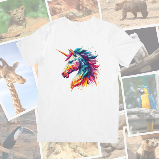 Camiseta "Unicornio color"