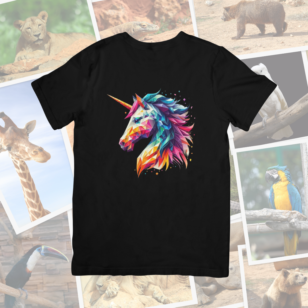 Camiseta "Unicornio color"