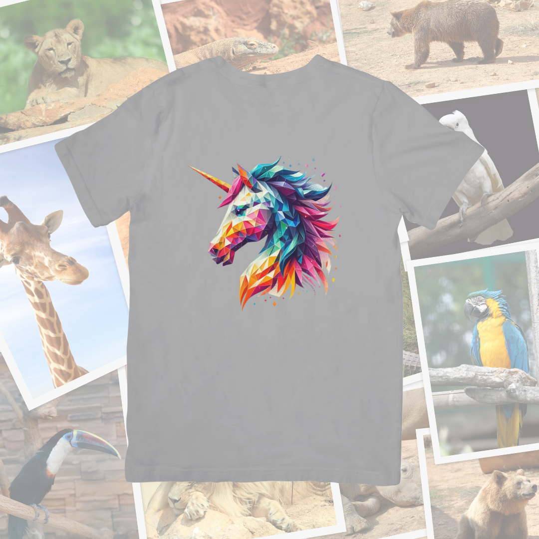 Camiseta "Unicornio color"