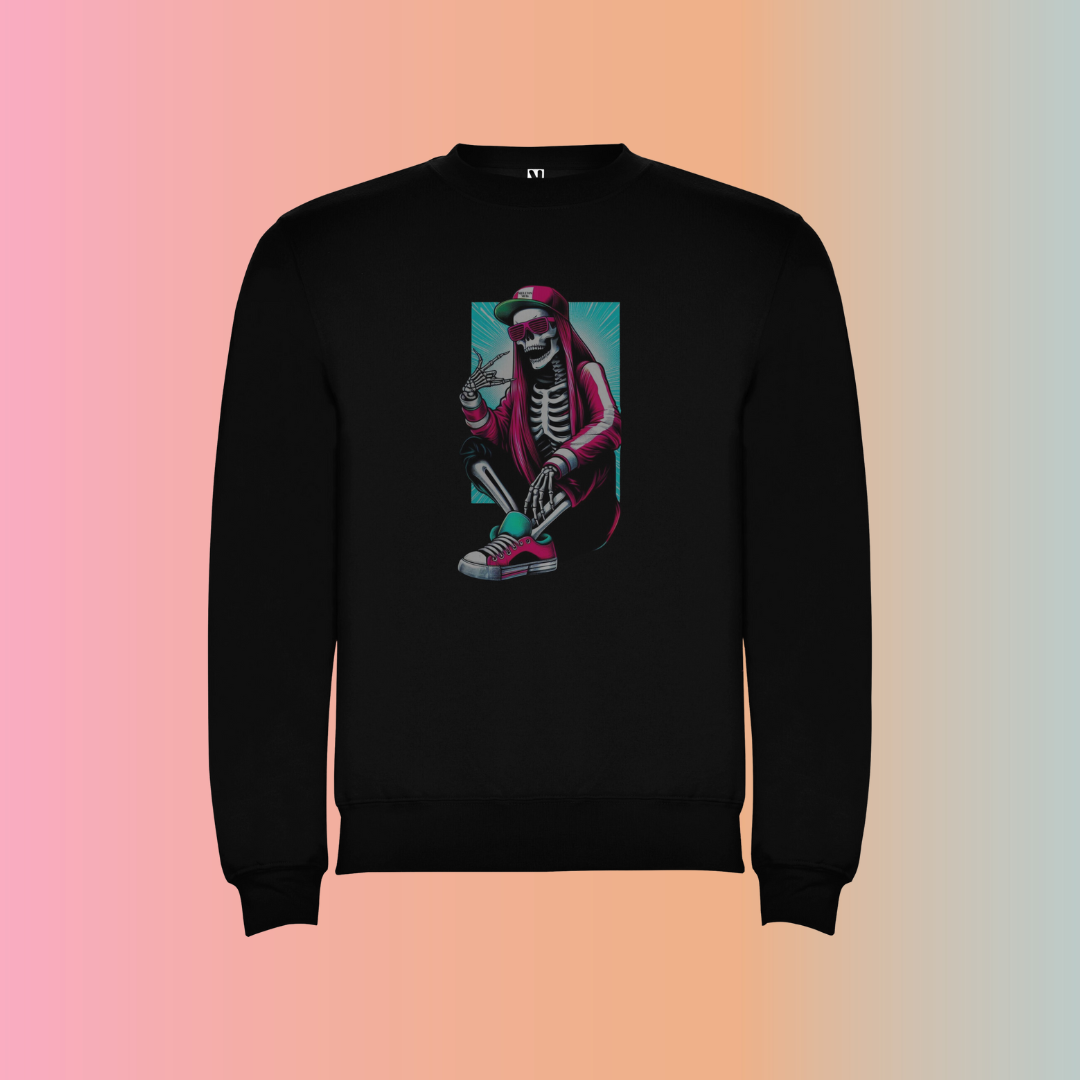 Sudadera Clasica Colección "Skeleton swag" varios diseños