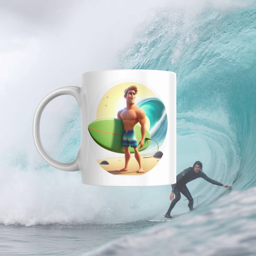 Taza "Surf" varios diseños