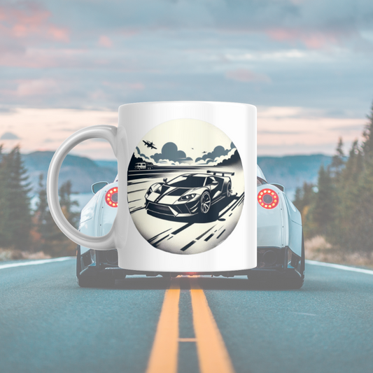 Taza "Coche deportivo"