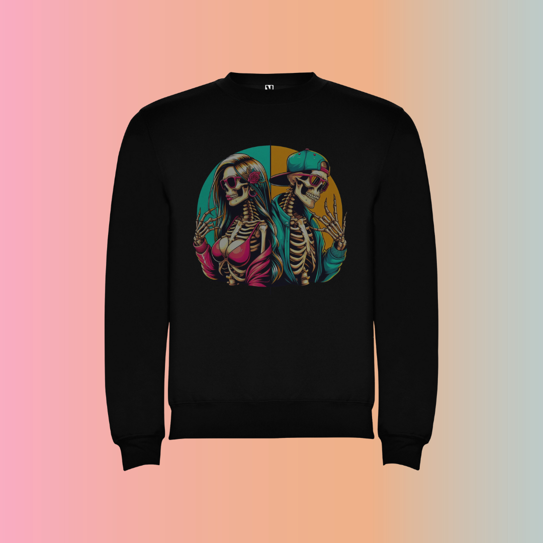 Sudadera Clasica Colección "Skeleton swag" varios diseños