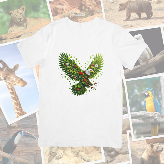 Camiseta "Águila naturaleza"