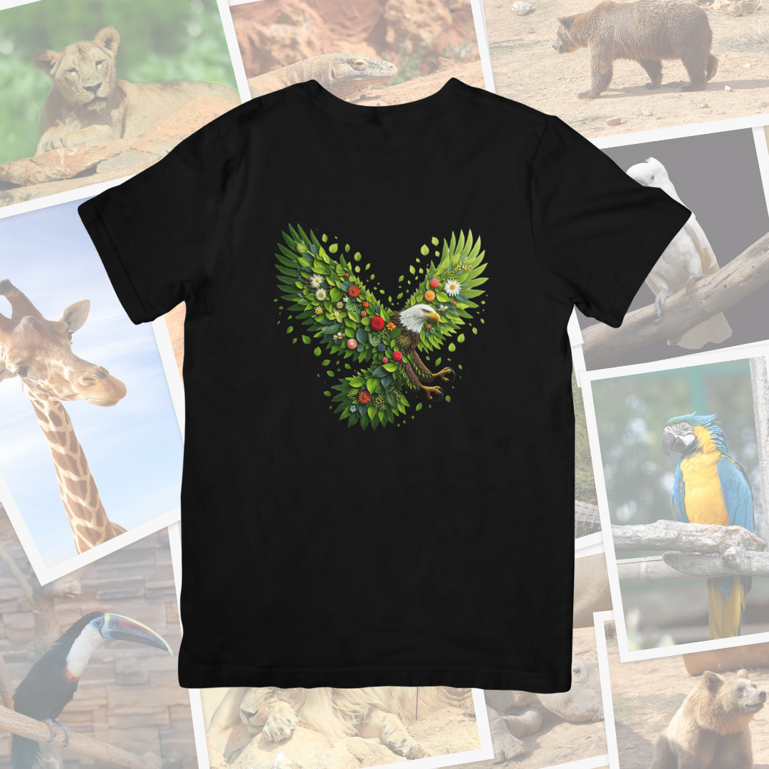 Camiseta "Águila naturaleza"