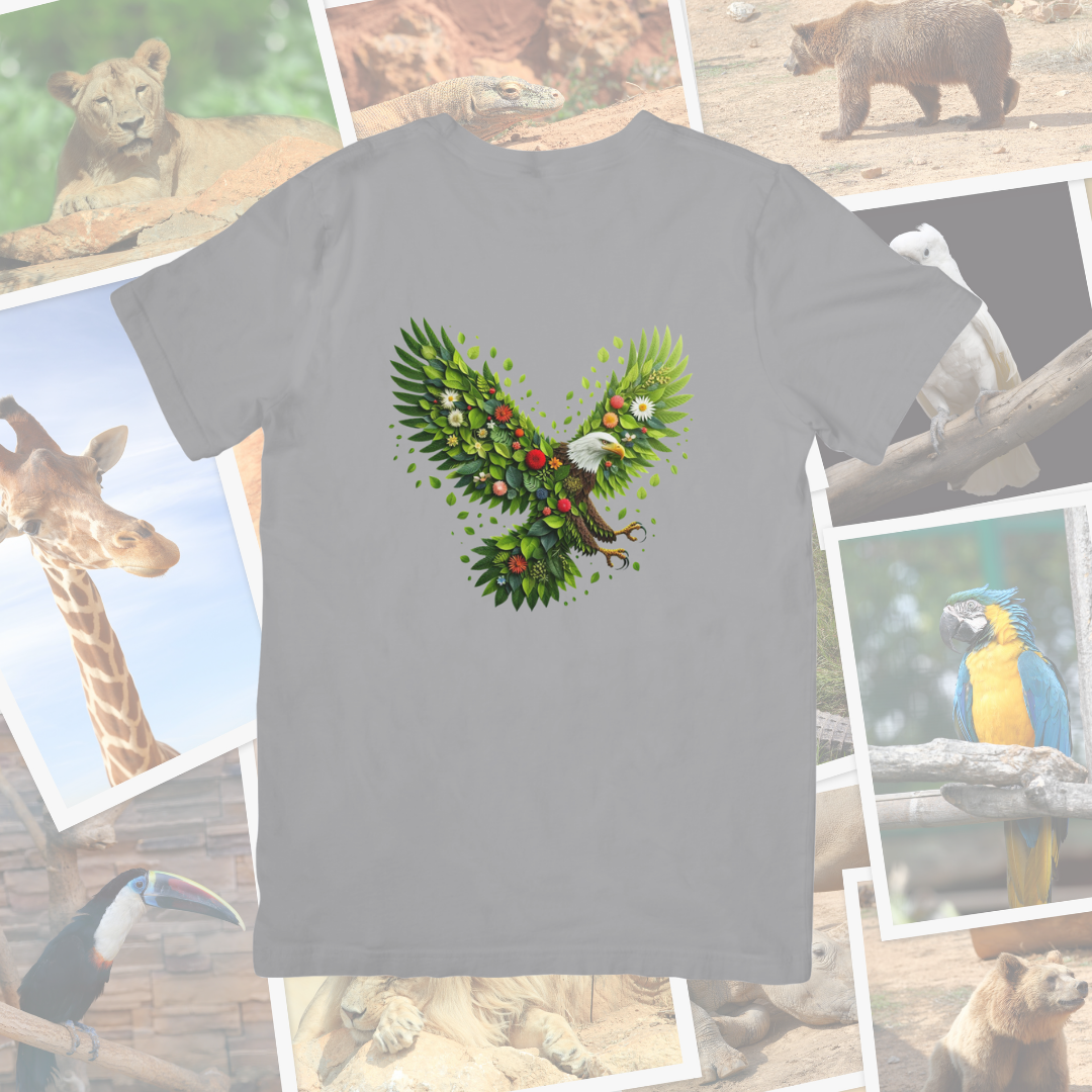 Camiseta "Águila naturaleza"