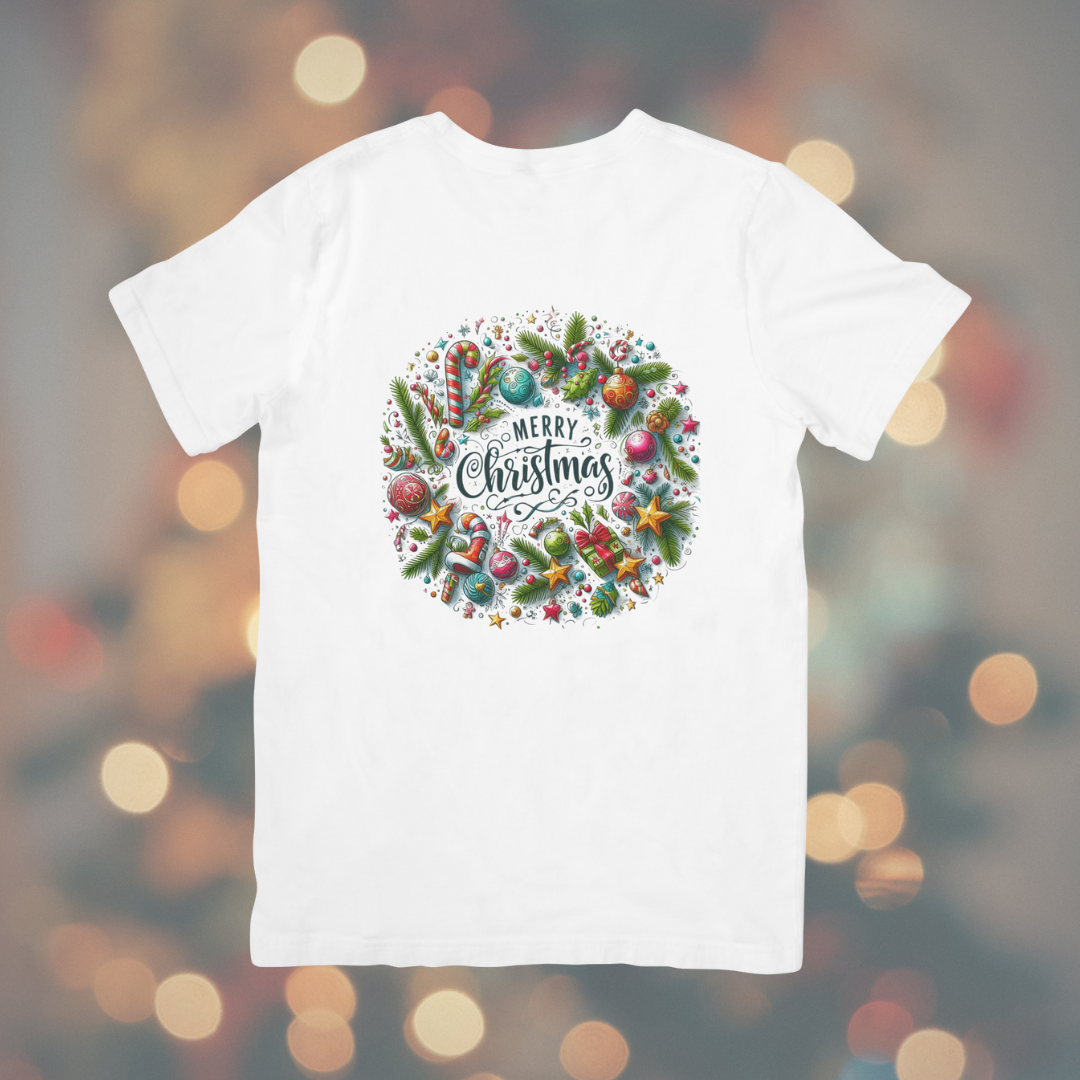 Camiseta "Merry Christmas" varios diseños