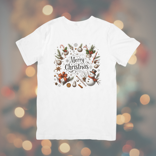 Camiseta "Merry Christmas" varios diseños