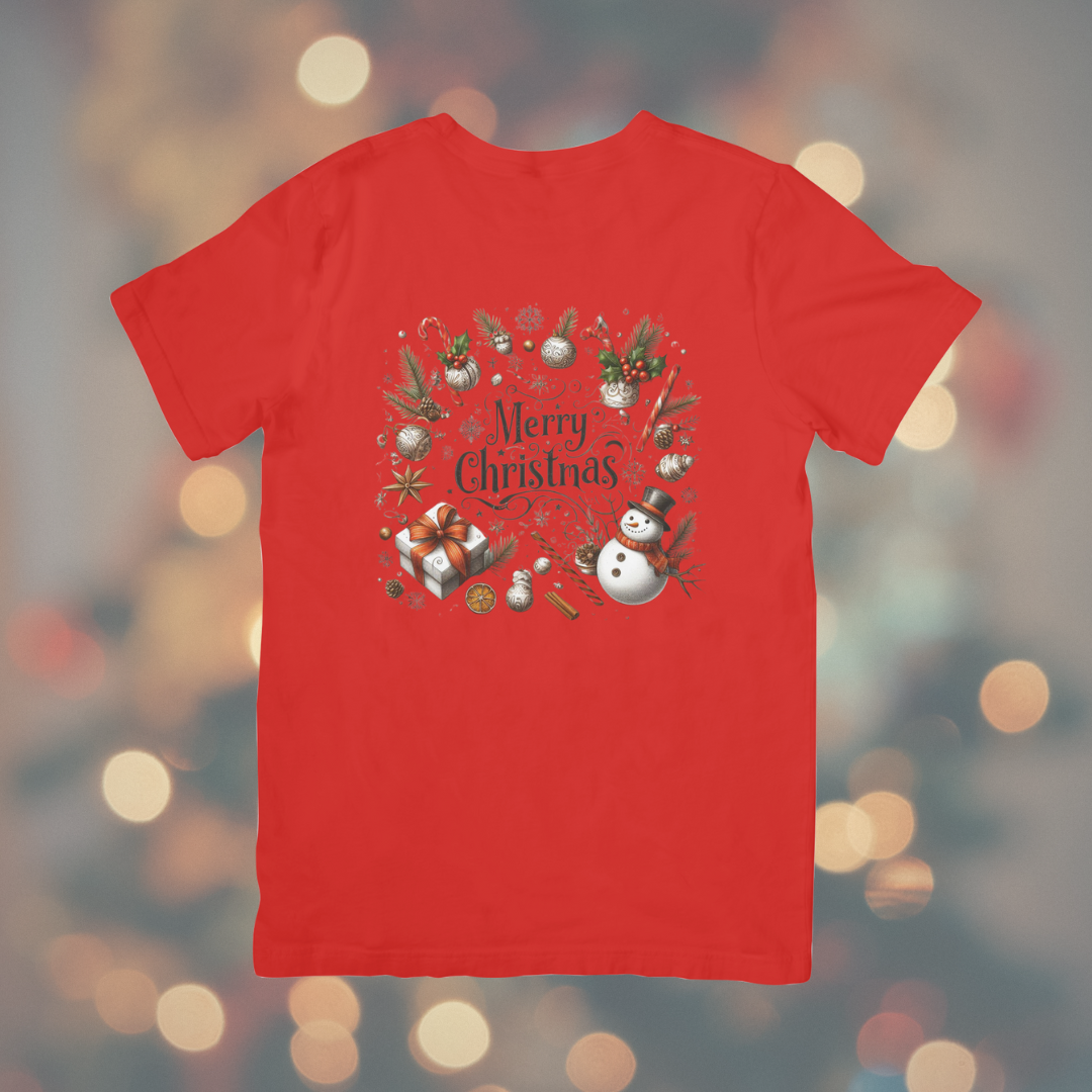 Camiseta "Merry Christmas" varios diseños