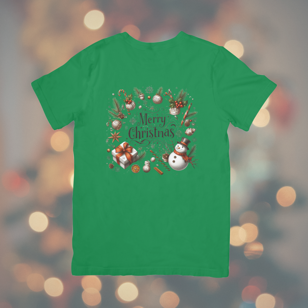 Camiseta "Merry Christmas" varios diseños