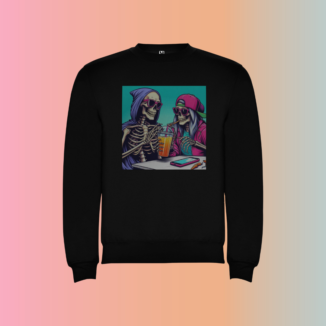 Sudadera Clasica Colección "Skeleton swag" varios diseños