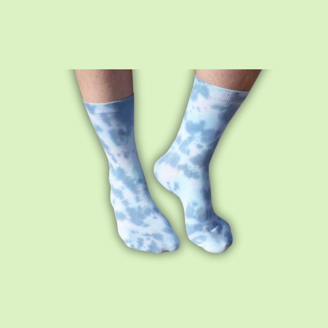 Calcetines Tye-Dye Un color