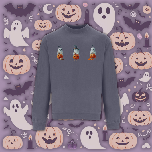 Sudadera Teleno "Three spooky ghosts"