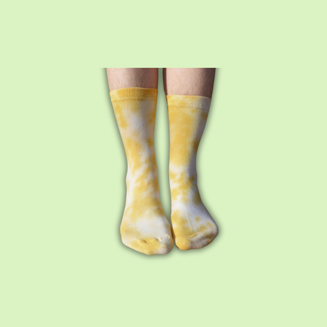 Calcetines Tye-Dye Un color