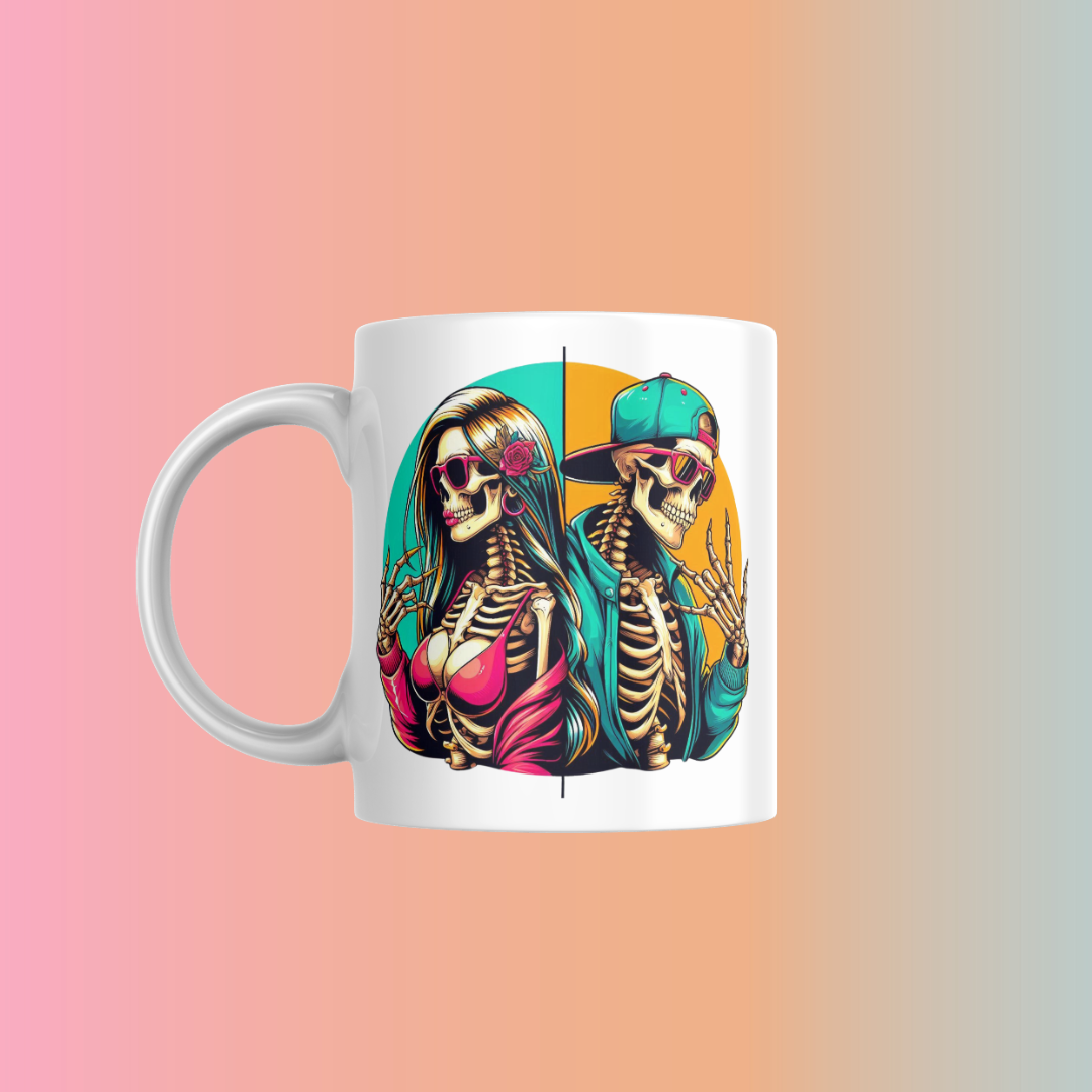 Taza Colección "Skeleton swag" varios diseños