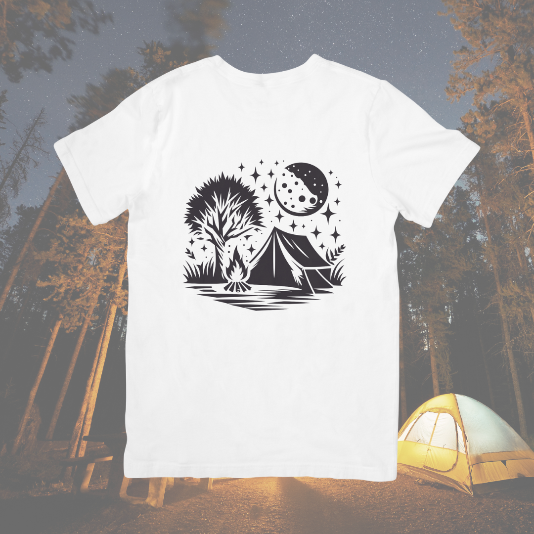 Camiseta "Free camping is not a crime"