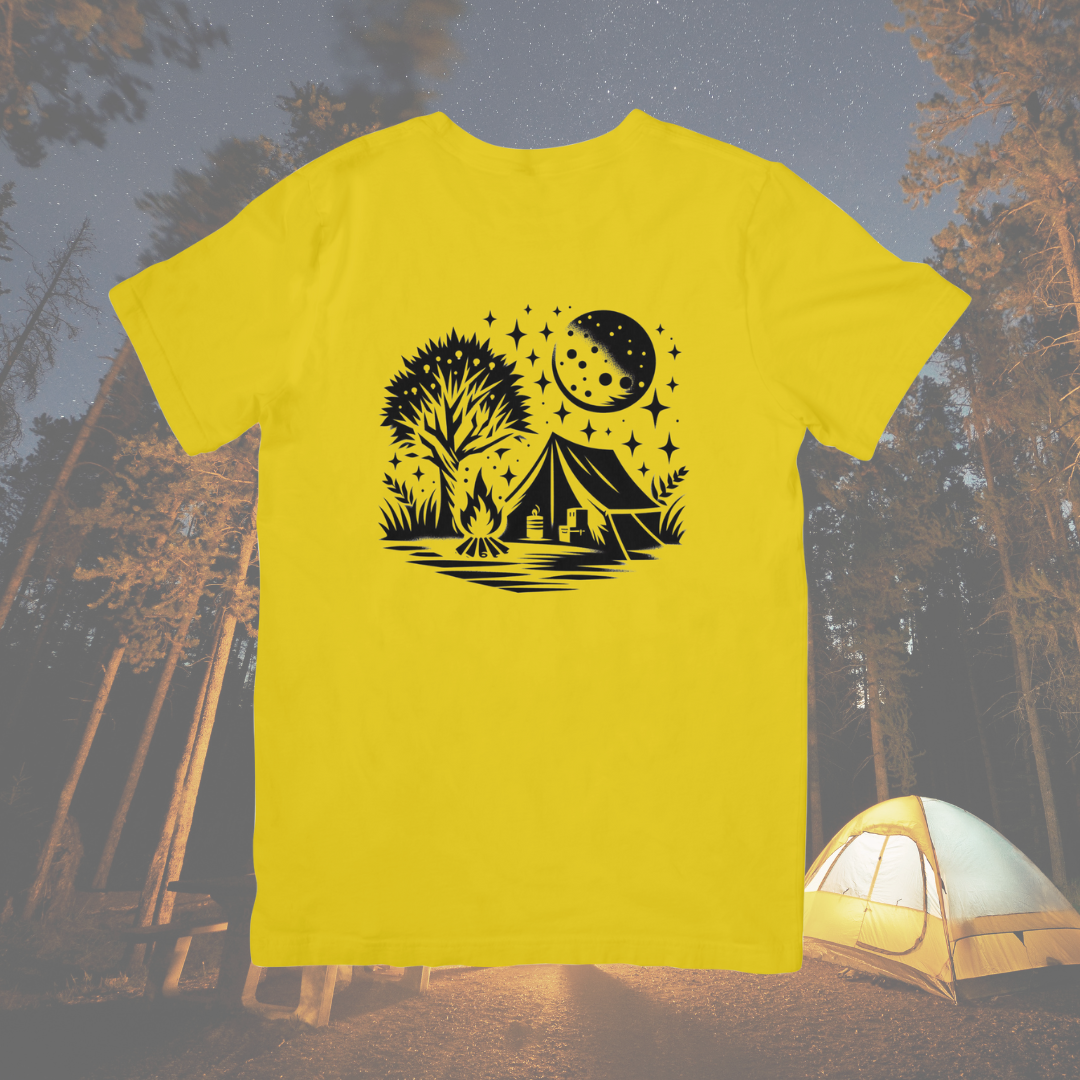 Camiseta "Free camping is not a crime"