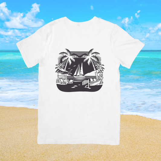 Camiseta "Playa" varios diseños