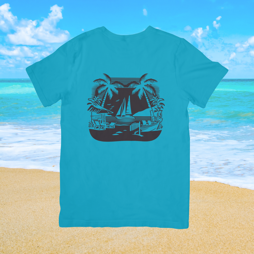 Camiseta "Playa" varios diseños