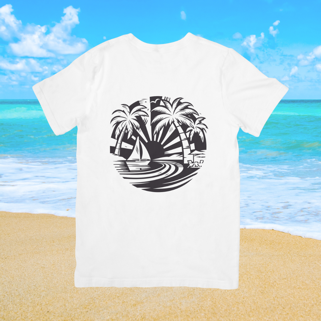 Camiseta "Playa" varios diseños