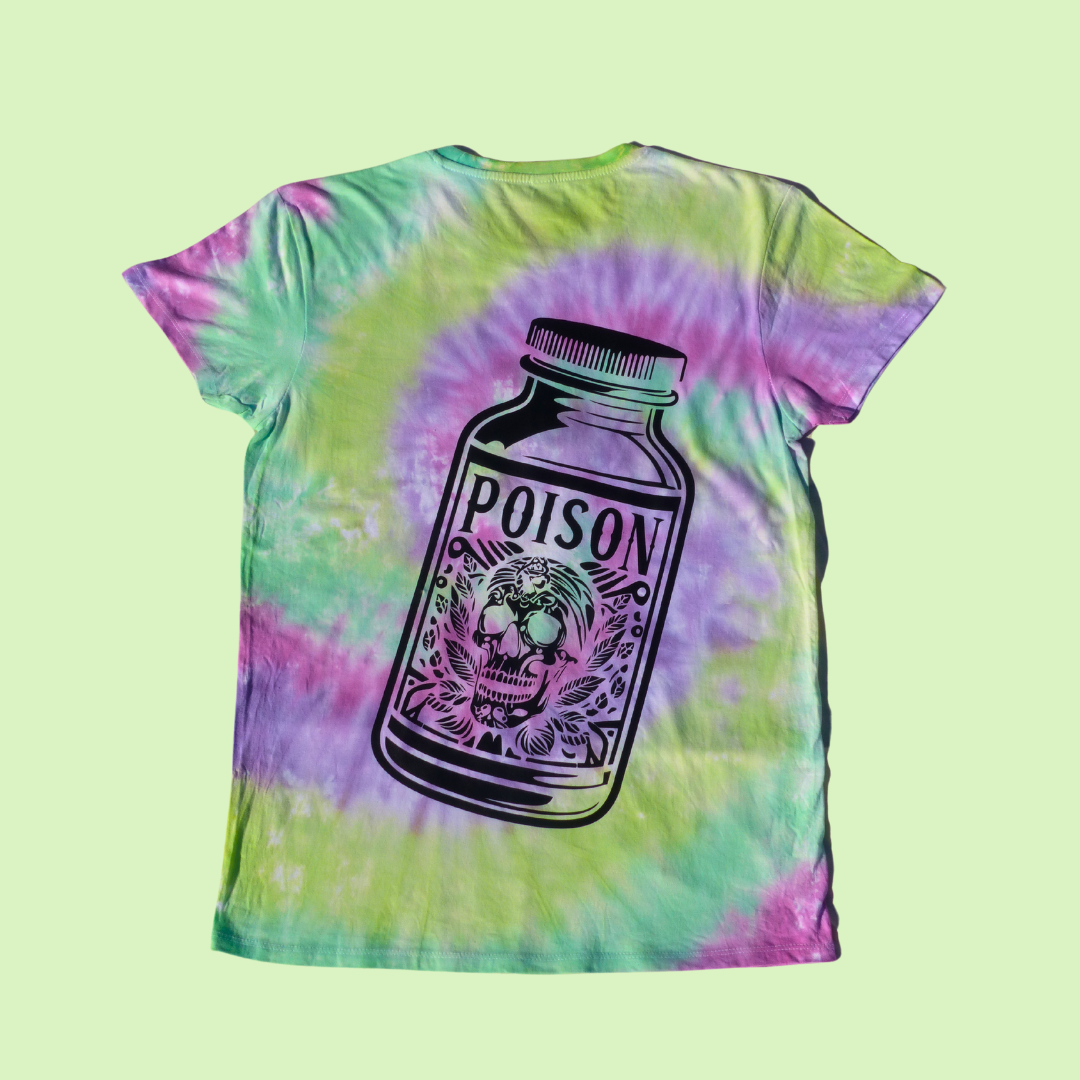 Camiseta Tye-Dye "Poison"